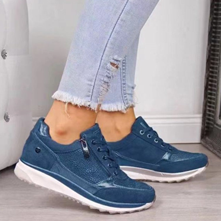Damskie Sneakersy Ortopedyczne - Wygodne Buty na Codzienną Stylizację 8