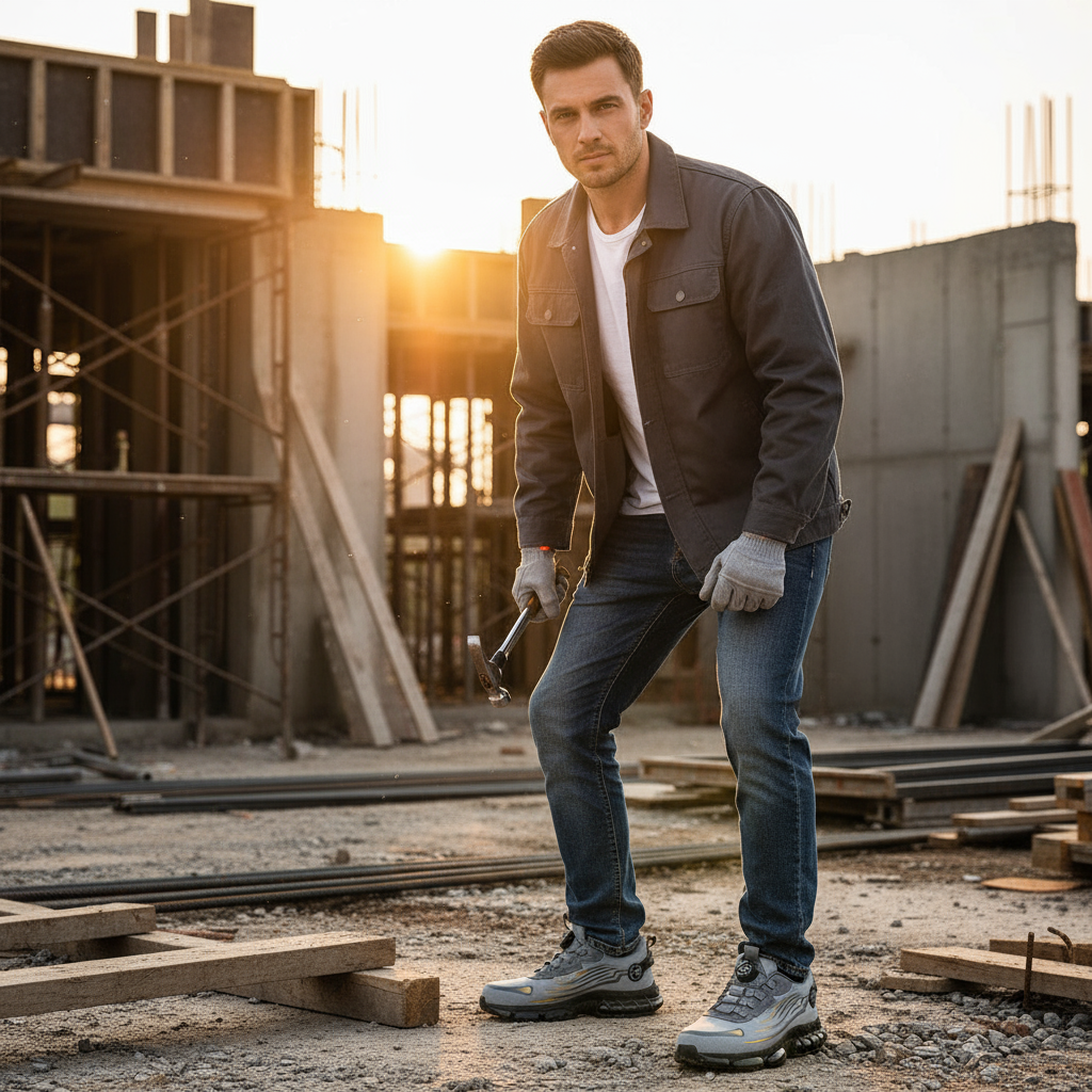 Jakub | Solidne Męskie Buty Robocze Ochronne 3