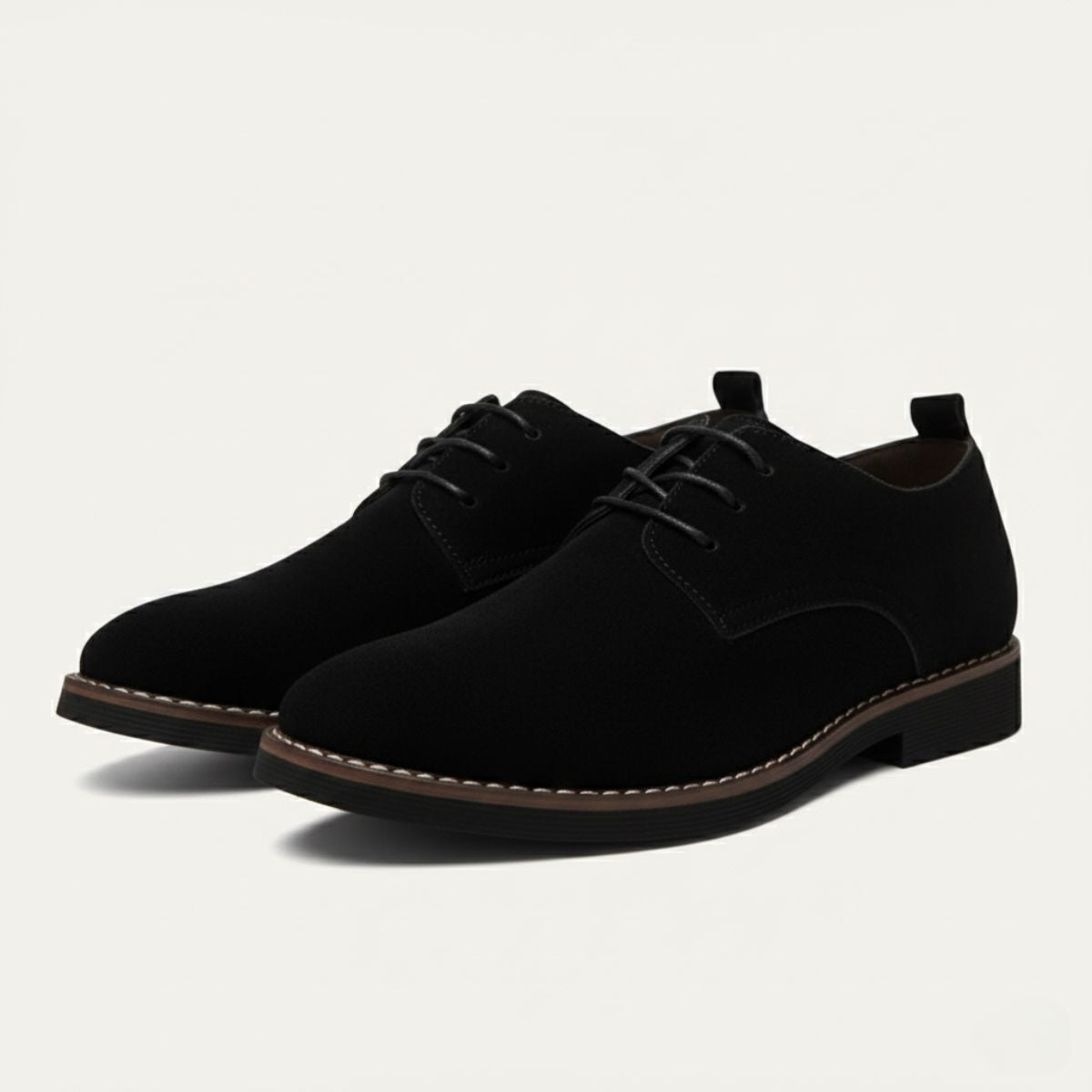 Liam | Eleganckie Zamszowe Buty Wizytowe Męskie 0