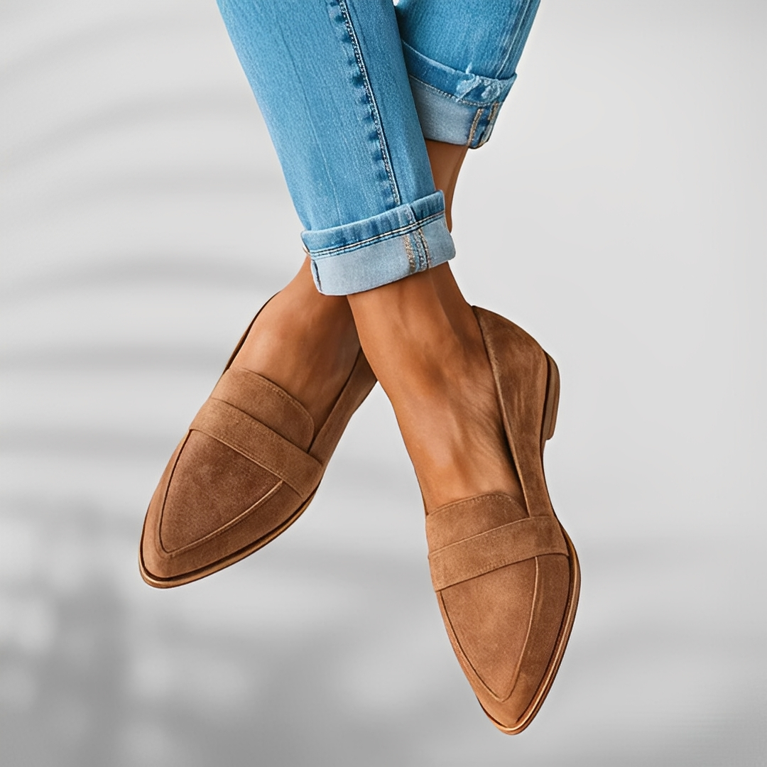 Olivia | Eleganckie Skórzane Buty Damskie Codzienne 1