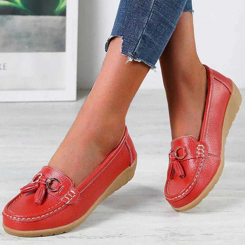 Czółenka Damskie Skórzane - Eleganckie Buty na Każdą Okazję z Komfortem 10