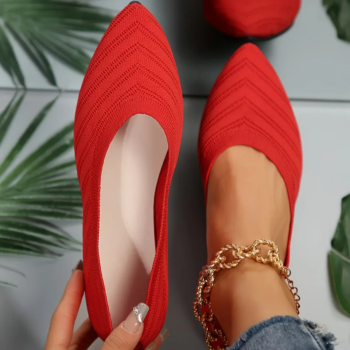 Damskie Baleriny Ortopedyczne - Lekkie i Eleganckie Buty na Co Dzień 0