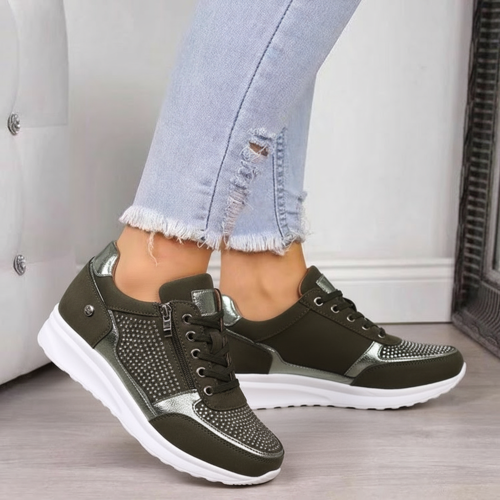 Damskie Sneakersy Ortopedyczne - Wygodne Buty na Codzienną Stylizację 2