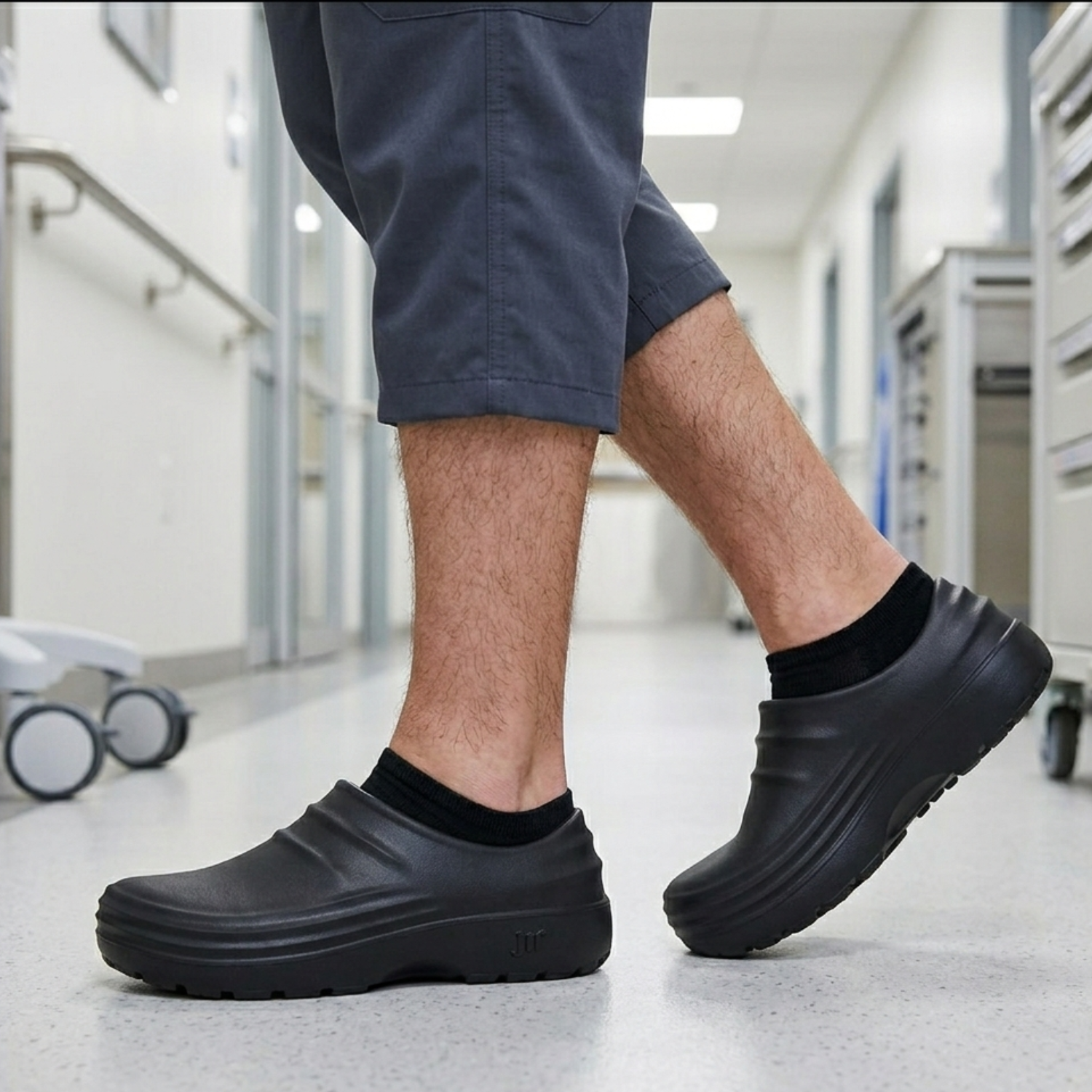 Ergonomiczne Chodaki Damskie | Antypoślizgowe Obuwie z Oddychającą Konstrukcją | Całodniowy Komfort dla Aktywnych 0