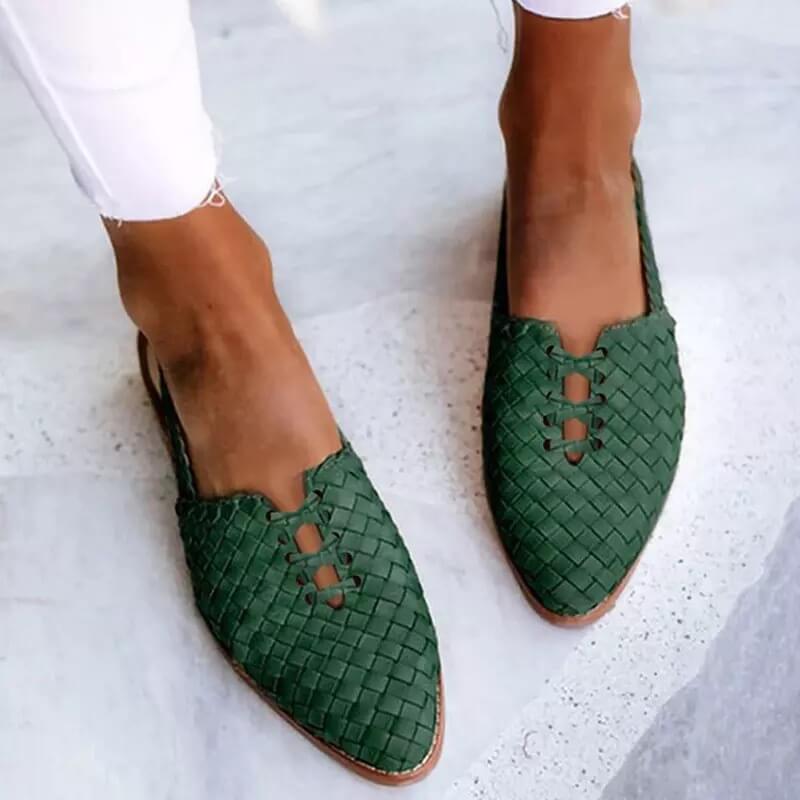 Mokasyny Damskie Skórzane - Eleganckie Letnie Obuwie na Ciepłe Dni 2